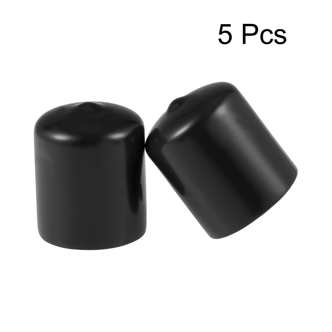 Uxcell 5pcs Rubber End Caps 28mm ID Round End Cap Cover - View #5