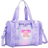 Personalized Monogram Dance Bag for Girls - 3-6 Years Kids Lightweight Water Resistant Oxford Backpack for...