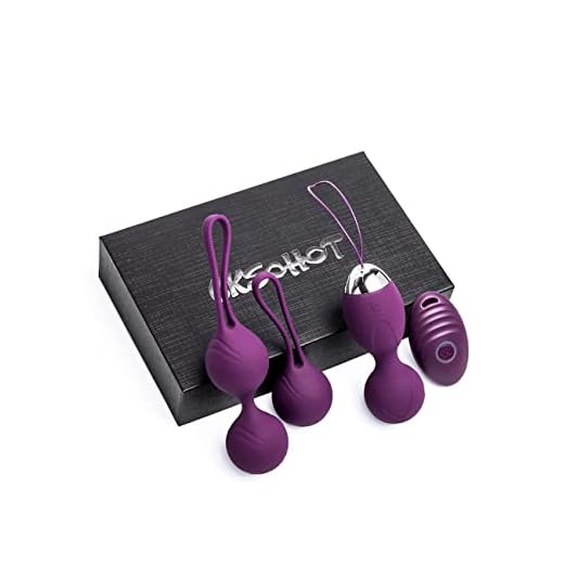 CKSOHOT Bolas Chinas Suelo Pelvico de la Salud Masajeador Ejercitador para Principiante y Avanzado Ejercicio Kegel Control de Vejiga Músculo Pélvico Fortalecimiento Control a Distancia (Kegel Bolas)