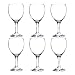 Hongu Bicchieri Calici Copa Set di 6 250 ML Collezione Emperador Ideale per la Casa, Ristorante Feste e Ricevimenti Adatto alla Lavastoviglie e al Forno a Microonde