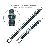 Kurgo K01965 Auto Zubehör, blau, Direkt zum Sicherheitsgurt, Karabiner Klip