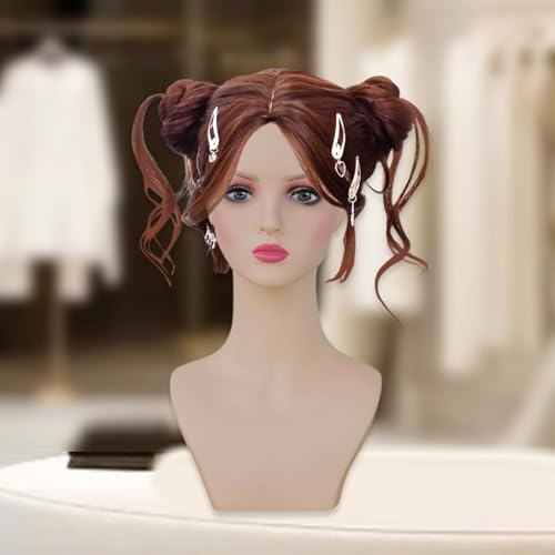 Maniquí de PVC resistente para exhibir pelucas y gorros en tiendas, Style D 4