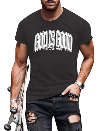 Image of Christian Shirts for Men Jesus Cross Shirt Religious Faith T Shirts