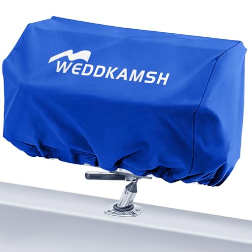 Weddkamsh XR-MGC-PACIFIC BLUE - 9INCH X 18INCH Boat Grill Cover For Magma A10-703 Adventurer Series Cabo Marine Gas Grill cover