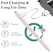 Stylus Pen for iPad 9&10th Generation 2018-2025 with Palm Rejection, Tilt Sensitivity, Tablet Digital Pencil Suit with Apple iPad 6/7/8/9/10th, Pro 11