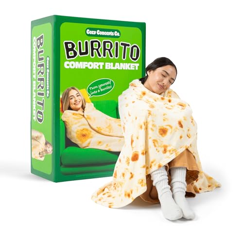 WHAT DO YOU MEME? Cozy Concepts Co. Burrito Comfort Blanket