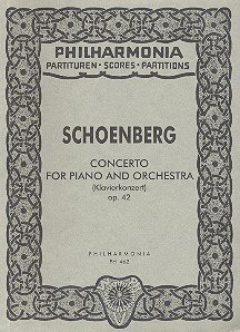 Concierto op.42 : para piano y orquesta partitura de estudio (1942)