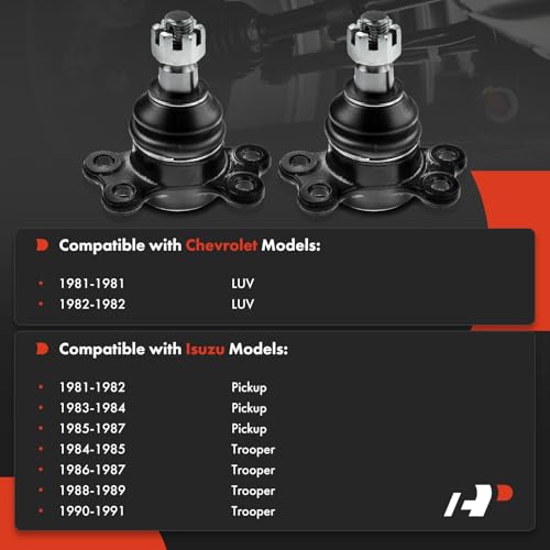 Juntas esféricas superiores delanteras kit de rótulas de suspensión Isuzu Trooper 2