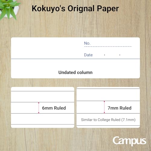 Image of Kokuyo Campus Note B 5 A ruled 100 sheets No-10 AN