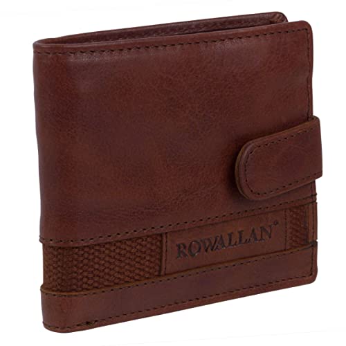 Portefeuille en cuir pour homme Panama cognac, idéal pour vos sorties décontractées