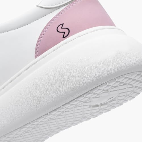 Image of SOLETHREADS Peach Sneakers for Women|Casual Shoes|Comfortable|Stylish|Trendy| Lightweight |Party Shoes for Women