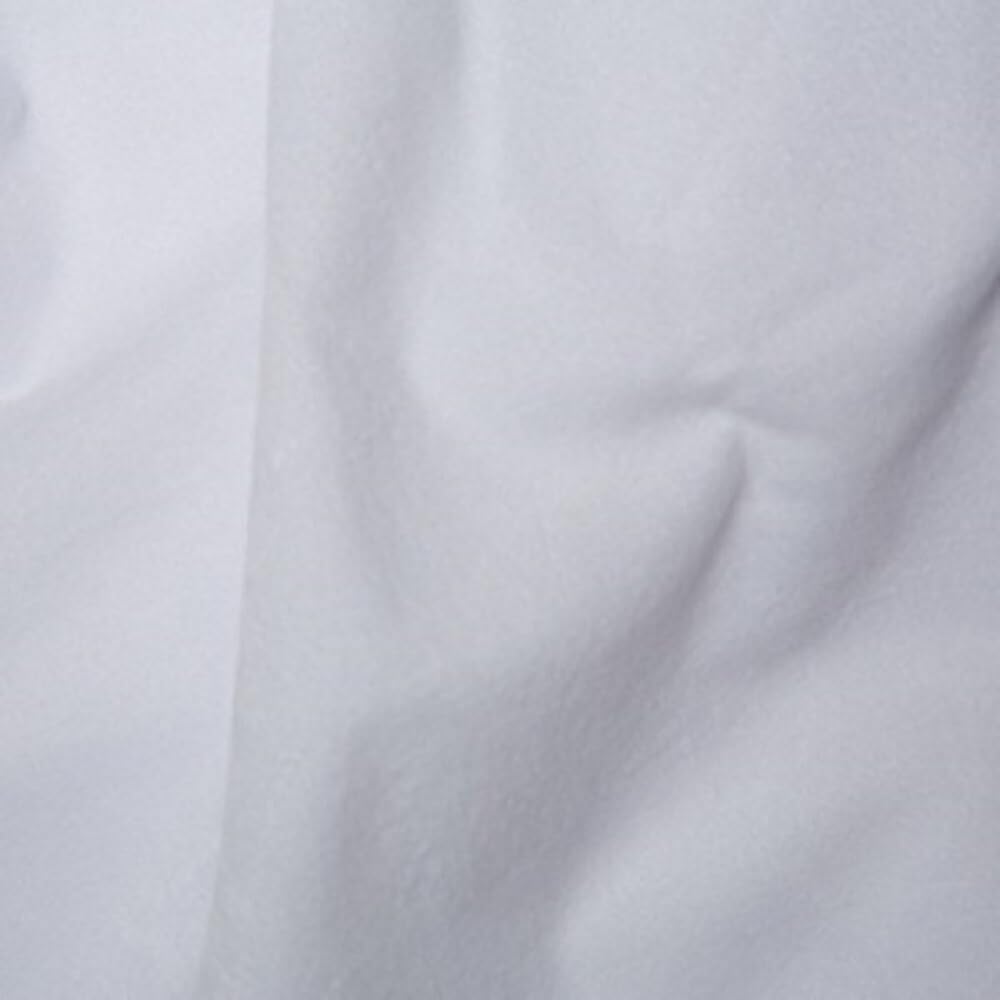 Oh Sew Crafty Limited White 100% Polyester Faux Suede Look Suedette Dressmaking Fabric 150Cm Wide (Price Per Metre) (White)