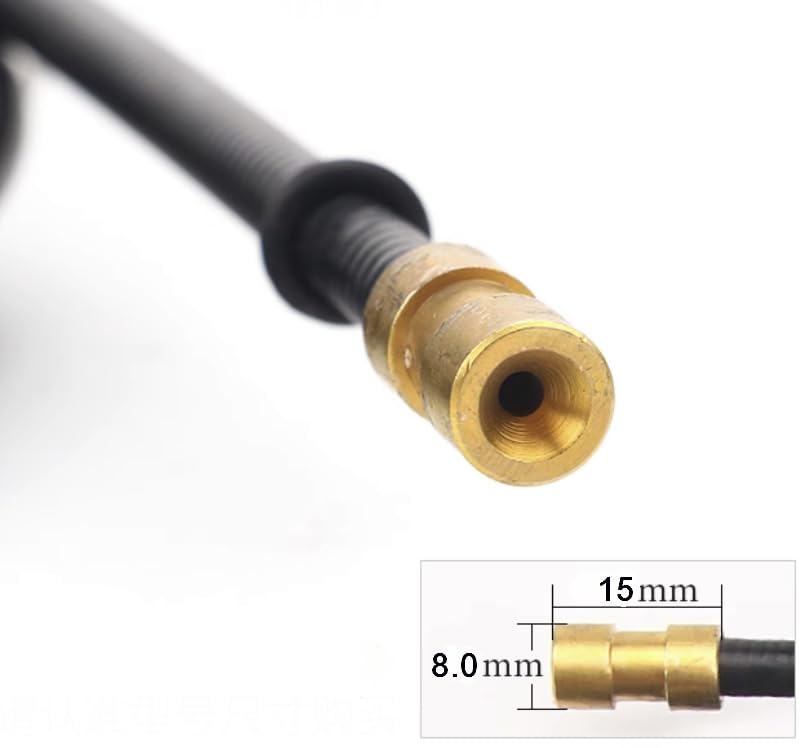 CHNsalescom Mig Welding Liner OTC Welder MIG Gun Liner Steel Joint Length 18mm (1.2-1.4-1.6-2.0mm,8 Meters)