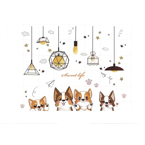 Vinilos Decorativos Wall Decals Achang Cute Corgi