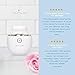 YouthLab Pure Radiance, Vibrating Facial Cleansing Brush, Electric, 3 Modes, 3 Brush Heads (2 Bristle,1 Silicone), Waterproof, Rechargeable, Smart Timer, Exfoliating, Massage (Silver)