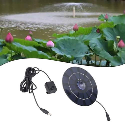 Bomba solar eficiente de 10 W para decoración exterior y estanques 3
