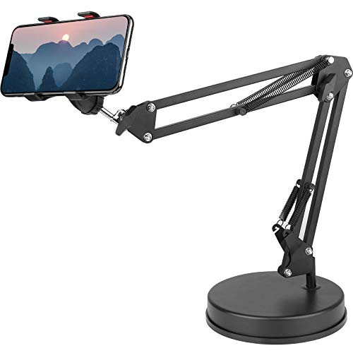 Support vidéo pour téléphone avec bras articulé rotatif pour cadrage parfait