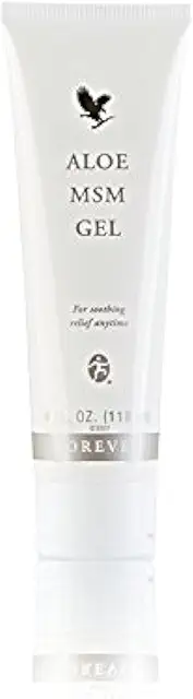 Forever Aloe MSM Gel - Pure Aloe Vera MSM Gel for Soothing Relief