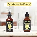 PURA D'OR 4 Oz ORGANIC Beard Softening Oil - Original Sandalwood Scent - Leave-In Conditioner, Argan & Jojoba Oil - Mustache Care & Maintenance, Increase Softness & Strength - Beard Hair, Skin & Face - Image 2