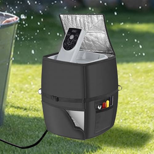 Housse de protection pour pompe de spa avec fermeture éclair - 4