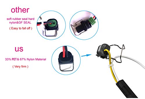 7.3L Diesel Powerstroke Valve Cover Gasket With Injector Glow Plug Harness Kit Fits 1994-1997 Ford Truck F250 F350 #TOP4