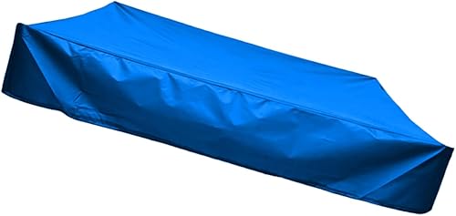 FOYTOKI Cubierta de juguete para niños para exteriores, cubierta para arenero al aire libre, protector cuadrado para caja de arena para jardín,