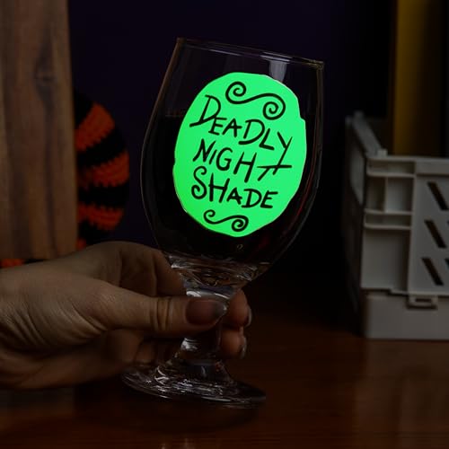 Paladone Nightmare Before Christmas Glow in the Dark Glass - Officially Licensed Deadly Nightshade Cup for Halloween and Jack Skellington Fans, 350ml (11.8 fl oz) - Image 3