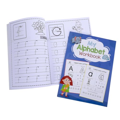 Cahier d'écriture de l'alphabet Homoyoyo contre les difficultés de traçage en maternelle