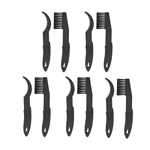 Gavigain 5 Sets Bike Chain Brush, Mountain Motorcycle Bicycle Chain Cleanings Practical Tools for Cycling Enthusiasts