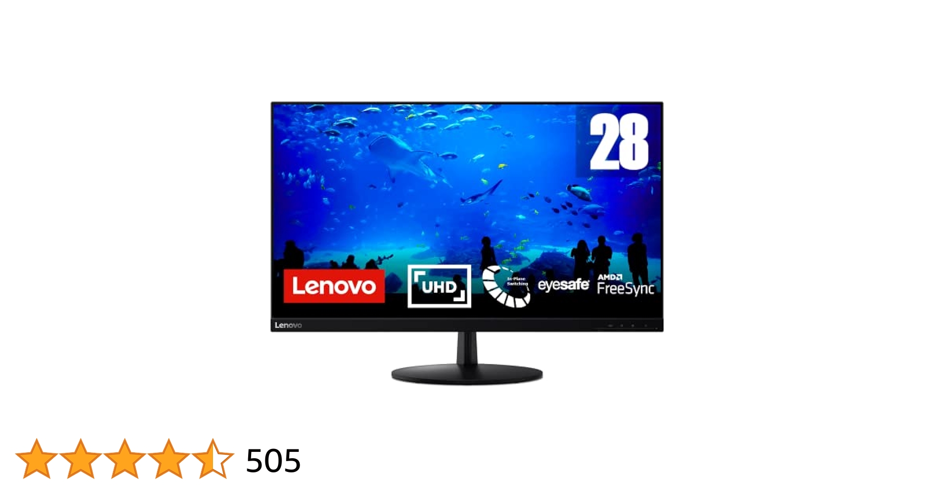 Lenovo L28u-30 2021年製　ディスプレイ　モニター Lenovo L28u-30 モニター (28インチ)のレビュー - パソコンガイド