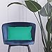 LILENO HOME Poduszka 50 x 30 cm [zestaw 1 szt.] – wodoodporna poszewka na poduszkę, turkusowa zieleń (z wypełnieniem) – poszewka na poduszkę, wodoodporna jako poduszka ogrodowa lub dekoracyjna – poszewka na poduszkę do użytku wewnątrz i na zewnątrz