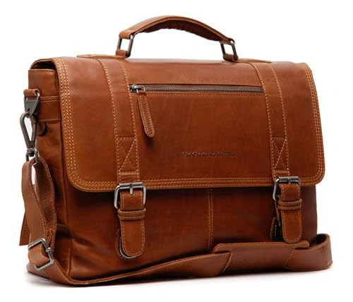 Bolsa para portátil Imperia de The Chesterfield Brand marrón coñac ideal para tu día en la oficina