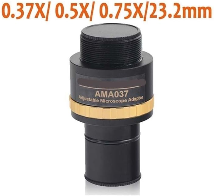 ラボ用顕微鏡アクセサリー 0.37倍0.75倍0.5倍生物学的ステレオ顕微鏡接眼レンズ、サイズ23.2mm 30mm 30.5mm(
