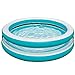 Ogrodowy Brodzik Okrągła przezroczysta rodzina dmuchany basen dla dzieci pływania i wiosłowanie basenu Plac Zabaw dla Dzieci (Color : Transparent, Size : 203x51cm)