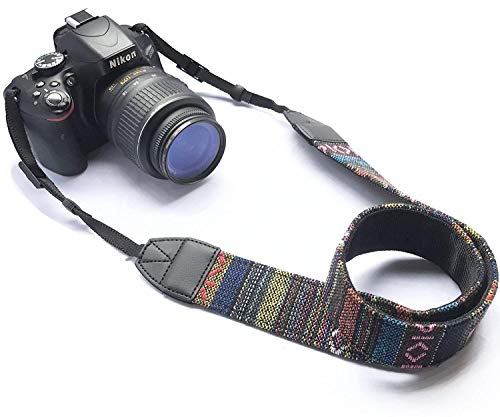 Eggsnow Camera Shoulder Strap Universal Vintage Camera Neck Belt Strap With Connect Buckle For Women Men All Dslr Slr - Multi Color #TOP1