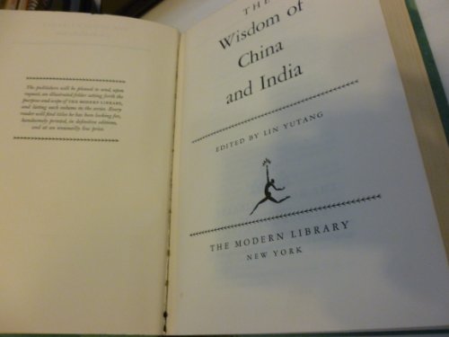 The Wisdom of China and India B005WC6VWW Book Cover