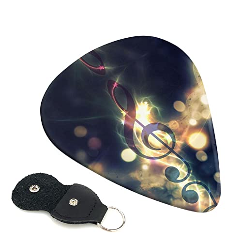 Lot de 6 médiators note de musique pour guitare acoustique, guitare électrique, basse, ukulélé – fins, moyens et épais. - Les Beatles, Paul McCartney, John Lennon, RIngo Starr, George Harrison Lot de 6 médiators note de musique pour guitare acoustique, guitare électrique, basse, ukulélé - fins, moyens et épais.