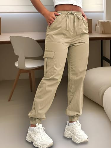 Cargo Pants Women Lightweight Joggers Quick Dry Summer Hiking Pants with Pockets3