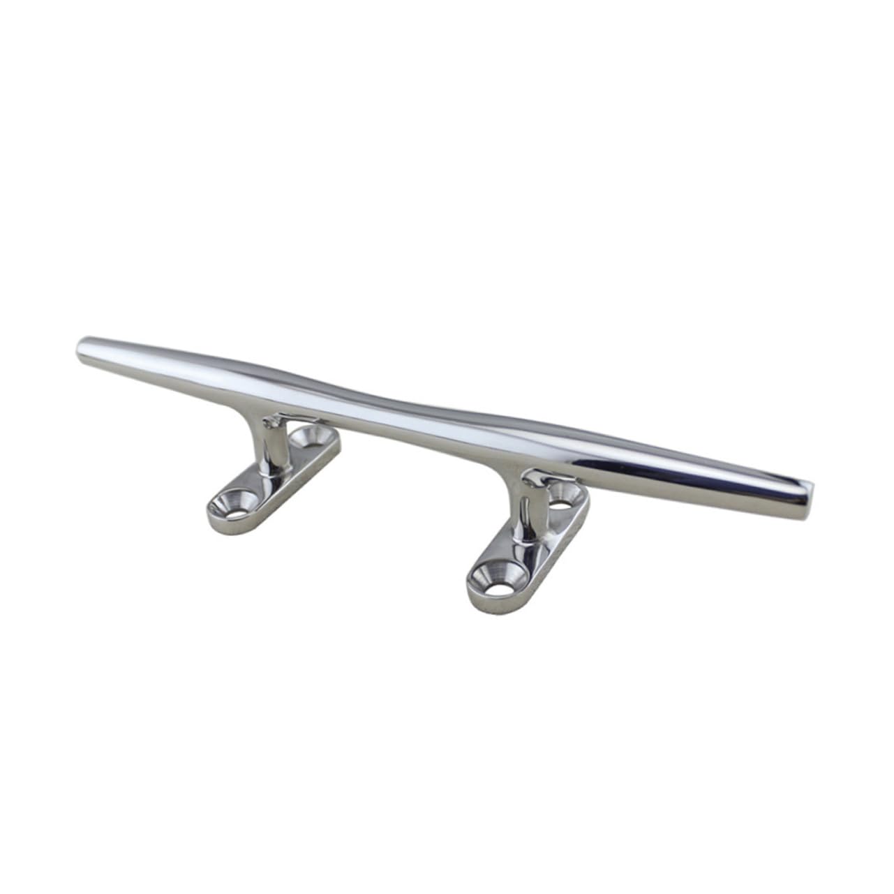 Cornamusa à ressort en acier inoxydable 316 rond 200 mm Support pour corde de bateau résistant pour amarrage nautique et utilisation navires