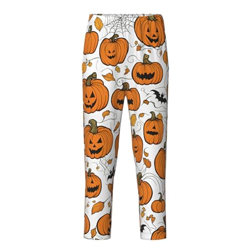 Pantalon de pyjama citrouille d'Halloween le cadeau réconfortant original pour vos proches