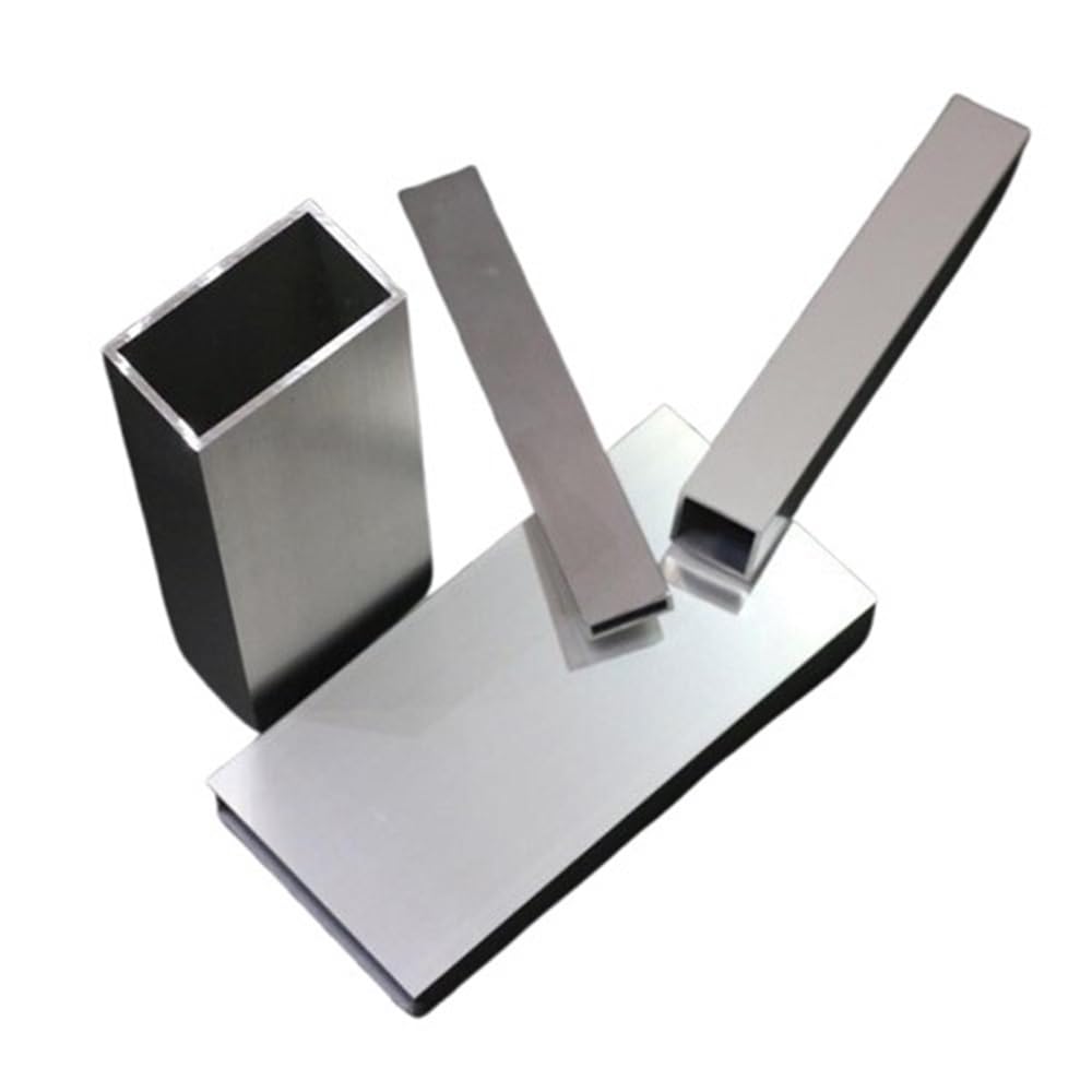 Profil aus legiertem Aluminium 1 Stück 6063/6061 Aluminium-AIIoy-Rohr, leicht, Aluminiumrohrdicke 1–4 mm, Vierkantrohr for Türrahmen(500 * 60 * 60 * 2MM)