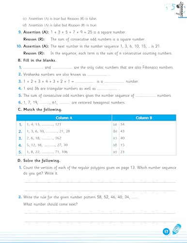 Image of Full Marks Mathematics Workbook (With Activities) Class 6 | Based on NCERT Textbook Ganita Prakash and CBSE Syllabus | Includes Chapterwise Summary, Solved Q /A, Practice Papers and More