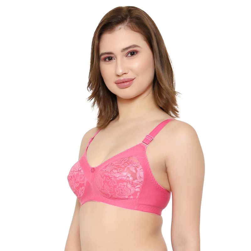 Image of Women Net Non-Padded Wire Free Regular Bra