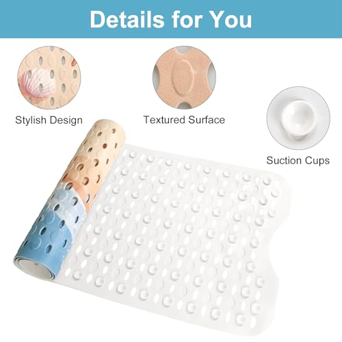 Tapete de ducha antideslizante Yonala 50% OFF - $9.99