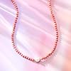 Ross-Simons 8.5-9mm Cultured Pearl and 4mm Pink Coral Bead Necklace With 18kt Gold Over Sterling. 16 inches #2