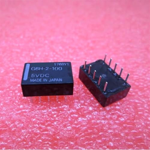 G6H2100 5VDC relais de rechange pour réparer une carte électronique de domotique 5V