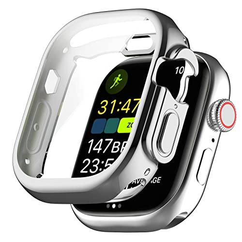 GIOPUEY [2 PACK Case Compatible with Apple Watch Ultra/Ultra 2 2023, Soft TPU, Shock Resistant - Image 3