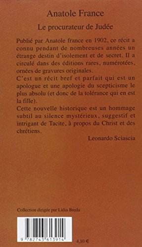 Le procurateur de Judée