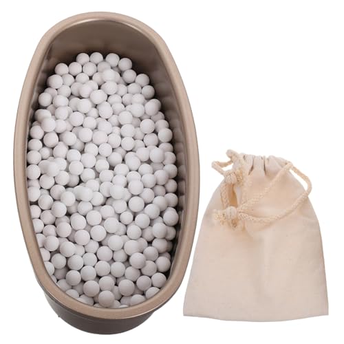 STOBAZA Quick Heatup Stoneware Baking Oven Stone 500g Pie Weights Natural Pies Tarts Breads Home Baking Tool