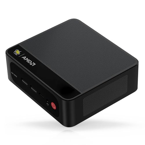 Beelink Mini PC AMD Ryzen R7 7735HS(8C/16T,jusqu'à 4.75GHz), SER5 Max Mini Ordinateur, 24G LPDDR5 RAM/500G M.2 NVMe SSD, 4K Triple Displays, DP1.4, HDMI,...